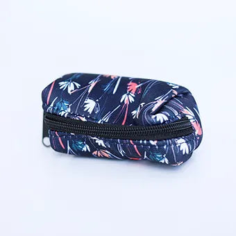 Lila Pawtique Waste Bag Pouch Holder Heavenly Flowers