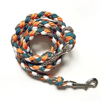 Lila Pawtique Luxury Macrame Style Pet Leash Tribal