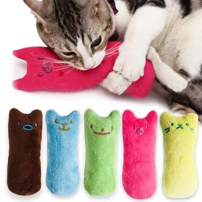 Interactive Teeth Grinding Catnip Toy