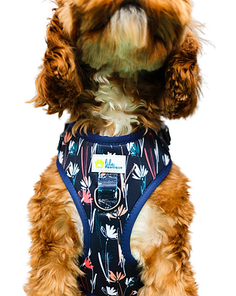 Dog Adjustable Harness Heavenly Flowers | Lila Pawtique