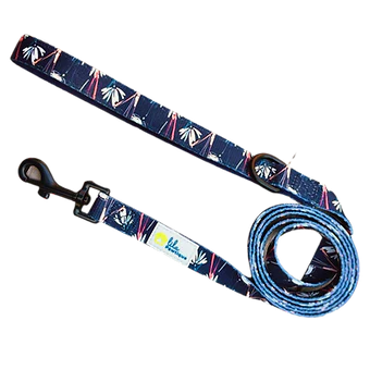 Lila Pawtique Fabric Leash Heavenly Flowers for Dogs