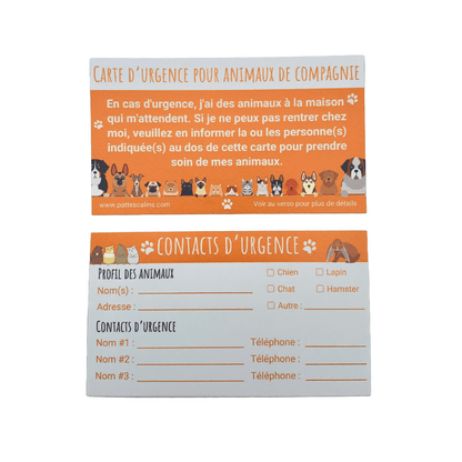 Ensemble porte-clés d’urgence