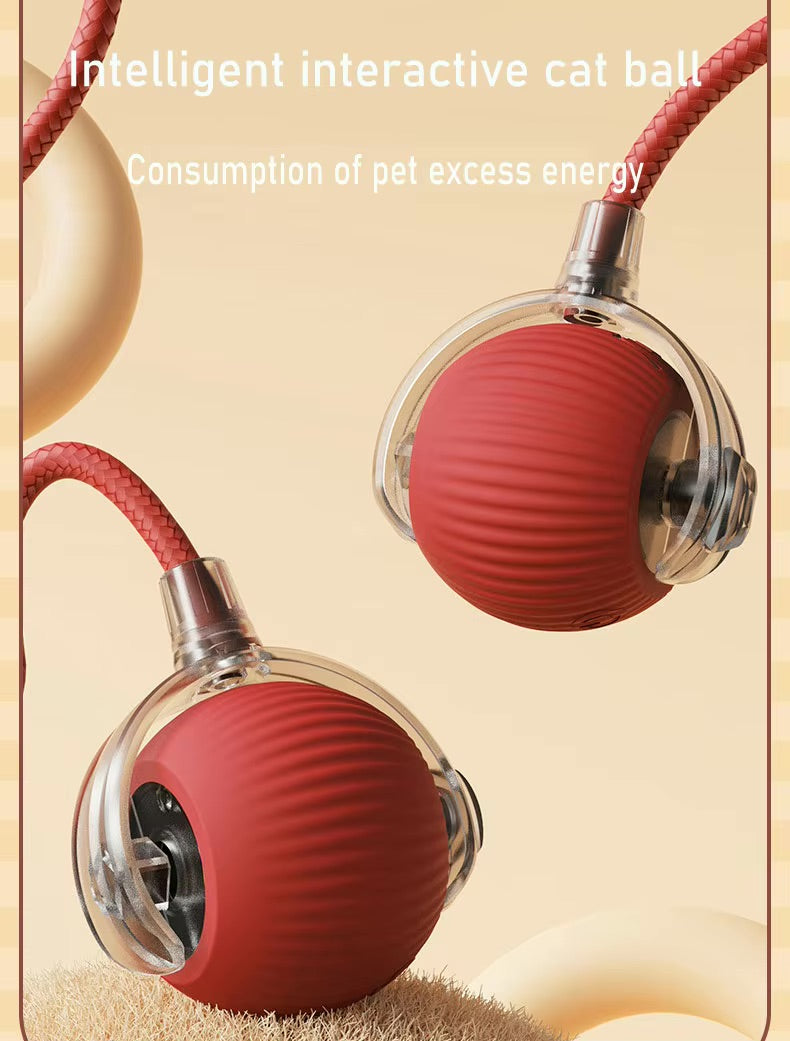Vibrating Bouncing Ball – Interactive Toy for Cats & Dogs