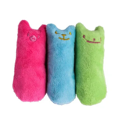 Interactive Teeth Grinding Catnip Toy