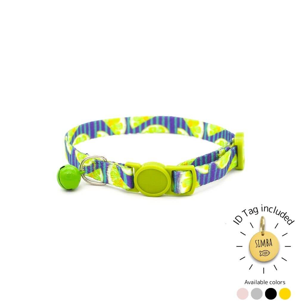 Cat Collar Breakaway - Nature Designs with ID Tag