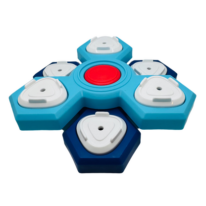Dog Puzzle Toy – Honeycomb Interactive Feeder