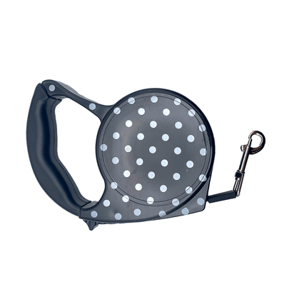 Laisse rétractable - Picot noir
