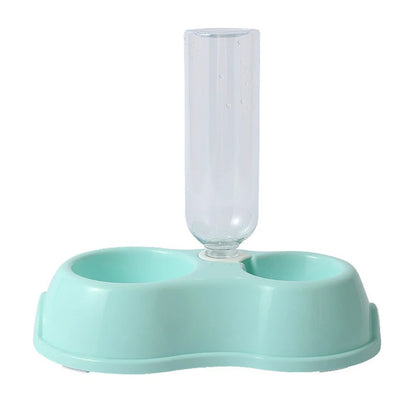 Automatic Double Pet Bowl with Water Dispenser