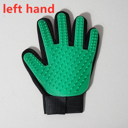 Pet Grooming Glove for Cats & Dogs