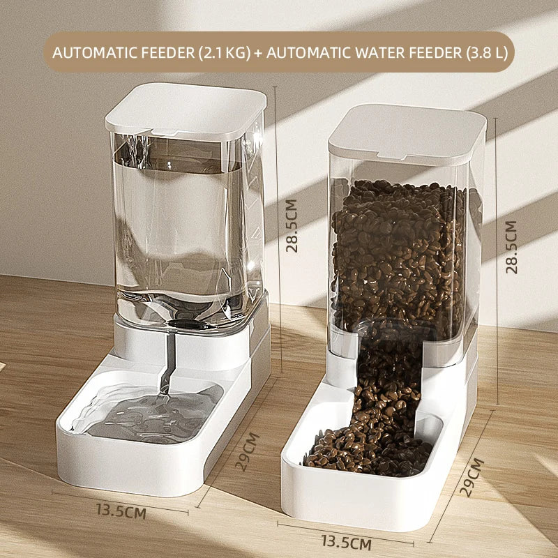 Automatic Pet Feeder with Water Dispenser