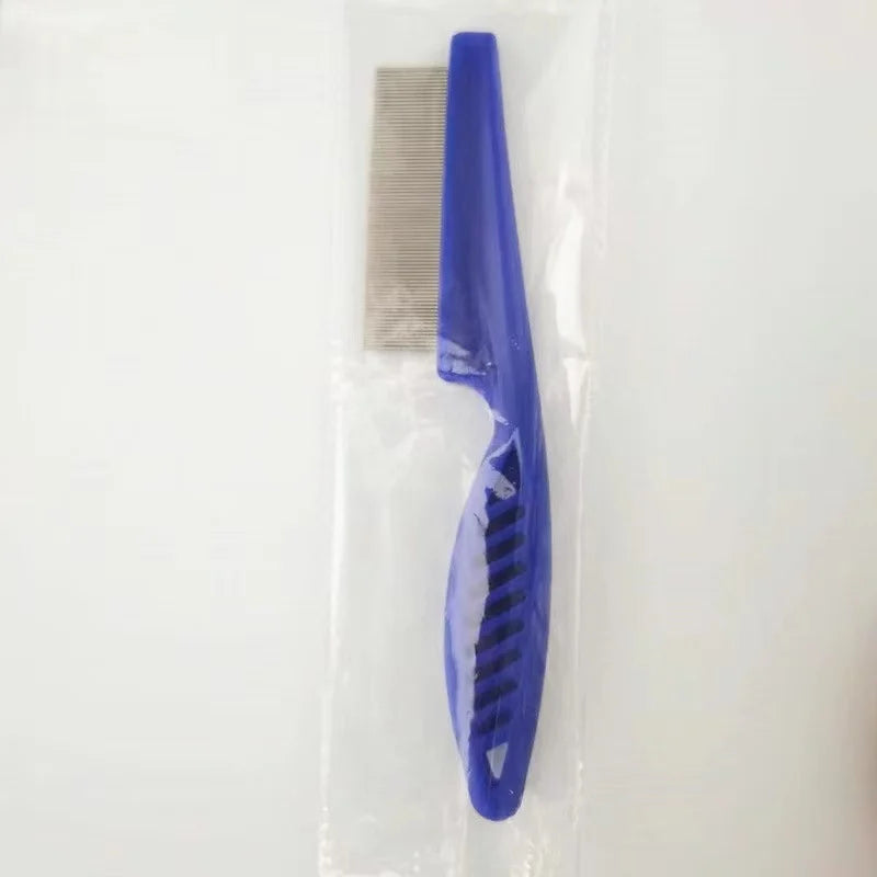 Pet Hair Shedding Comb Stainless Steel Flea Grooming Comb