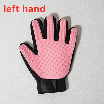 Pet Grooming Glove for Cats & Dogs