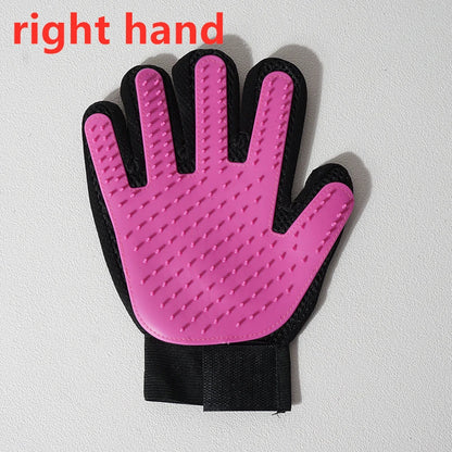 Pet Grooming Glove for Cats & Dogs