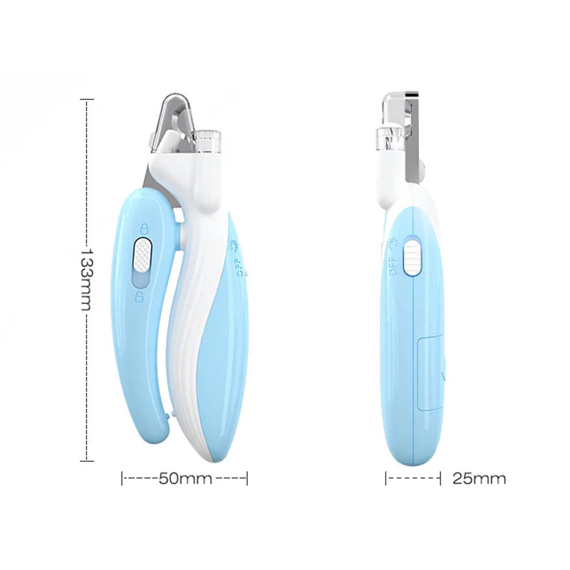 Pet Nail Clippers with LED Light