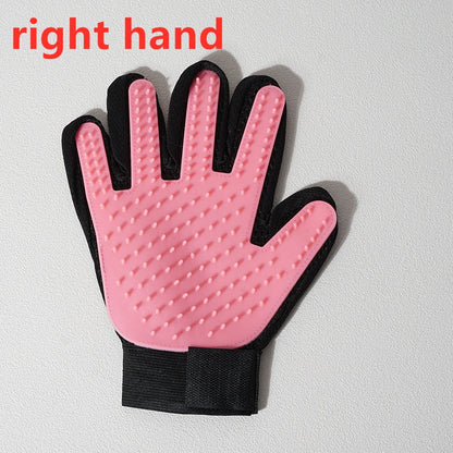 Pet Grooming Glove for Cats & Dogs