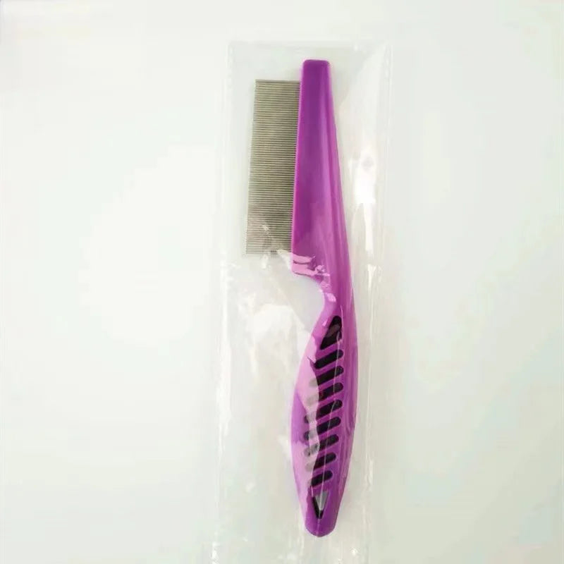 Pet Hair Shedding Comb Stainless Steel Flea Grooming Comb