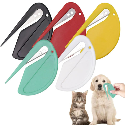 5pcs Pet Knot Cutter