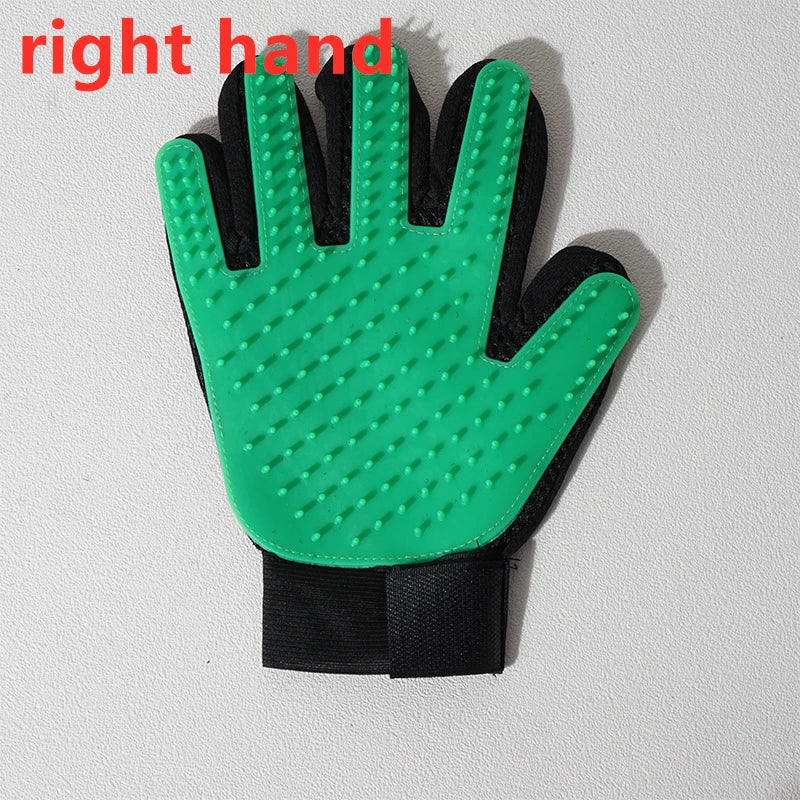 Pet Grooming Glove for Cats & Dogs