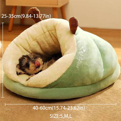 Breathable Foldable Slippers-Shaped Dog Bed