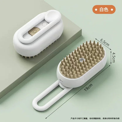 3-in-1 Cat Dog Steamy Brush