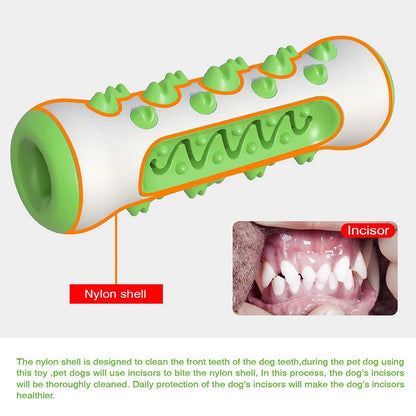 Rubber Dog Molar Toothbrush Toy