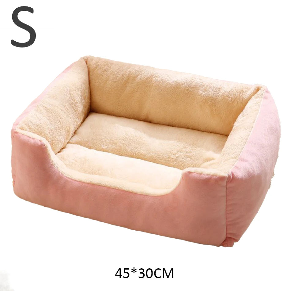 Soft Plush Cat Bed for Pets