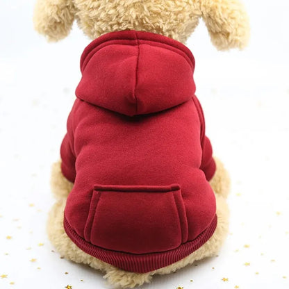 Warm Fashion Dog Sweater Hooded