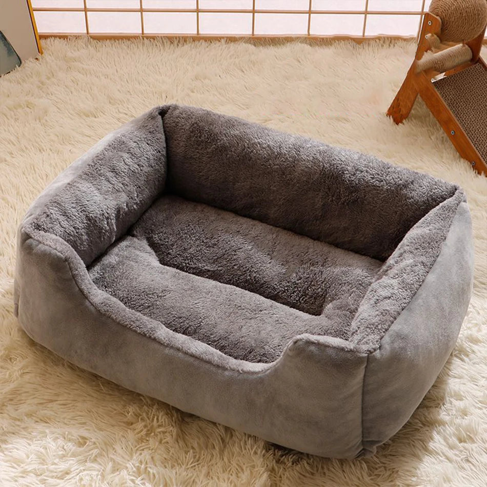 Soft Plush Cat Bed for Pets