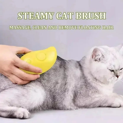 3-in-1 Cat Dog Steamy Brush