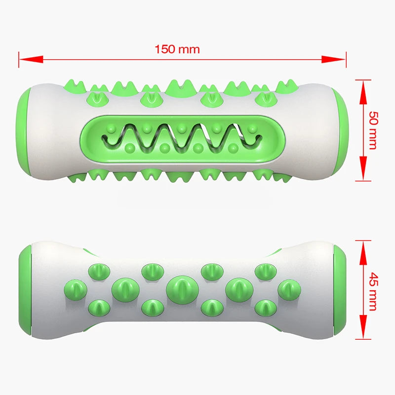 Rubber Dog Molar Toothbrush Toy