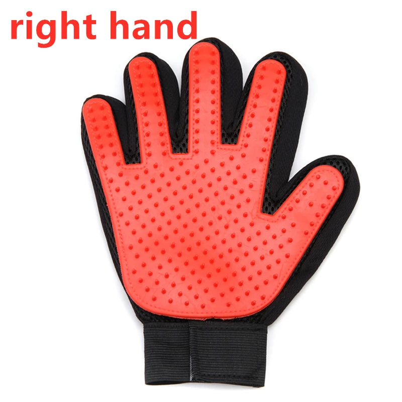 Pet Grooming Glove for Cats & Dogs