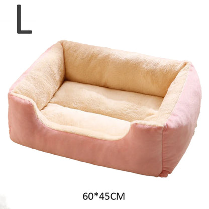 Soft Plush Cat Bed for Pets