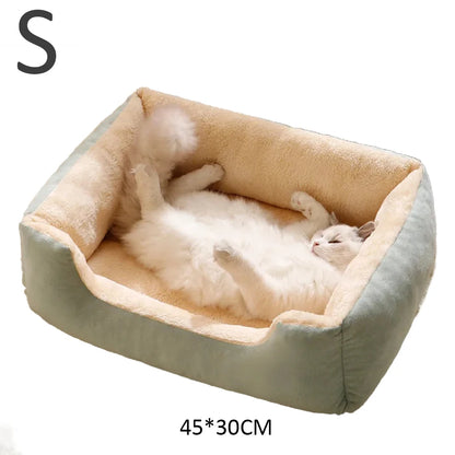 Soft Plush Cat Bed for Pets