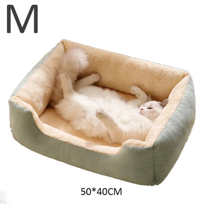 Soft Plush Cat Bed for Pets