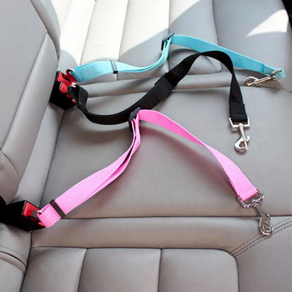 Adjustable Pet Car Seat Belt Safety Harness