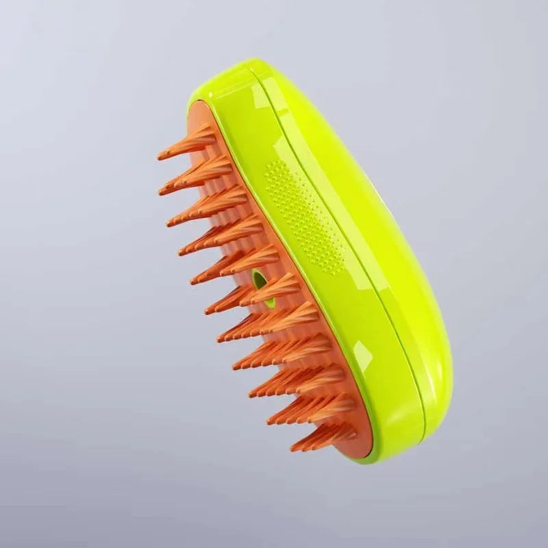 3-in-1 Electric Pet Brush Steam Spray Massage