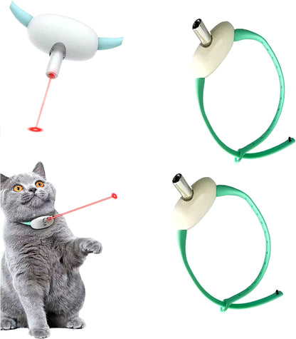 Smart Laser Cat Collar – Interactive Toy for Active Play
