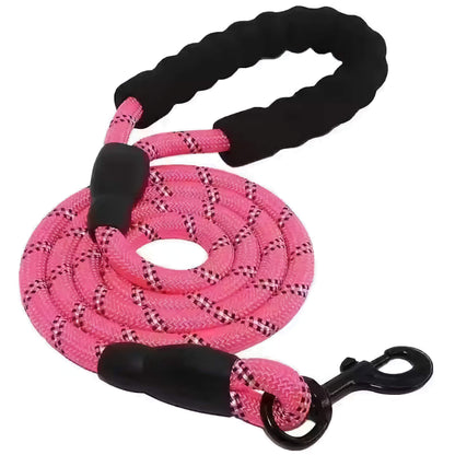 Reflective Dog Leash – Durable Safety for Night Walks